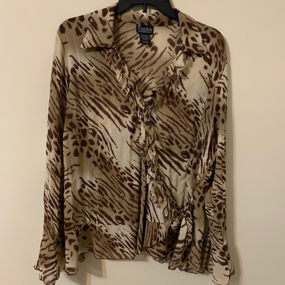 NY COLLECTION woman Top, size X
